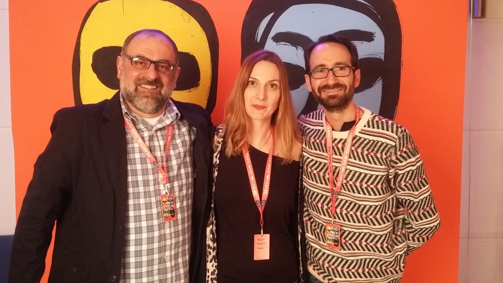 prof. George Shalutashvili - Gruzija, prof. dr Milica Đurov i Eufrasio Lucena-Munoz - Španija